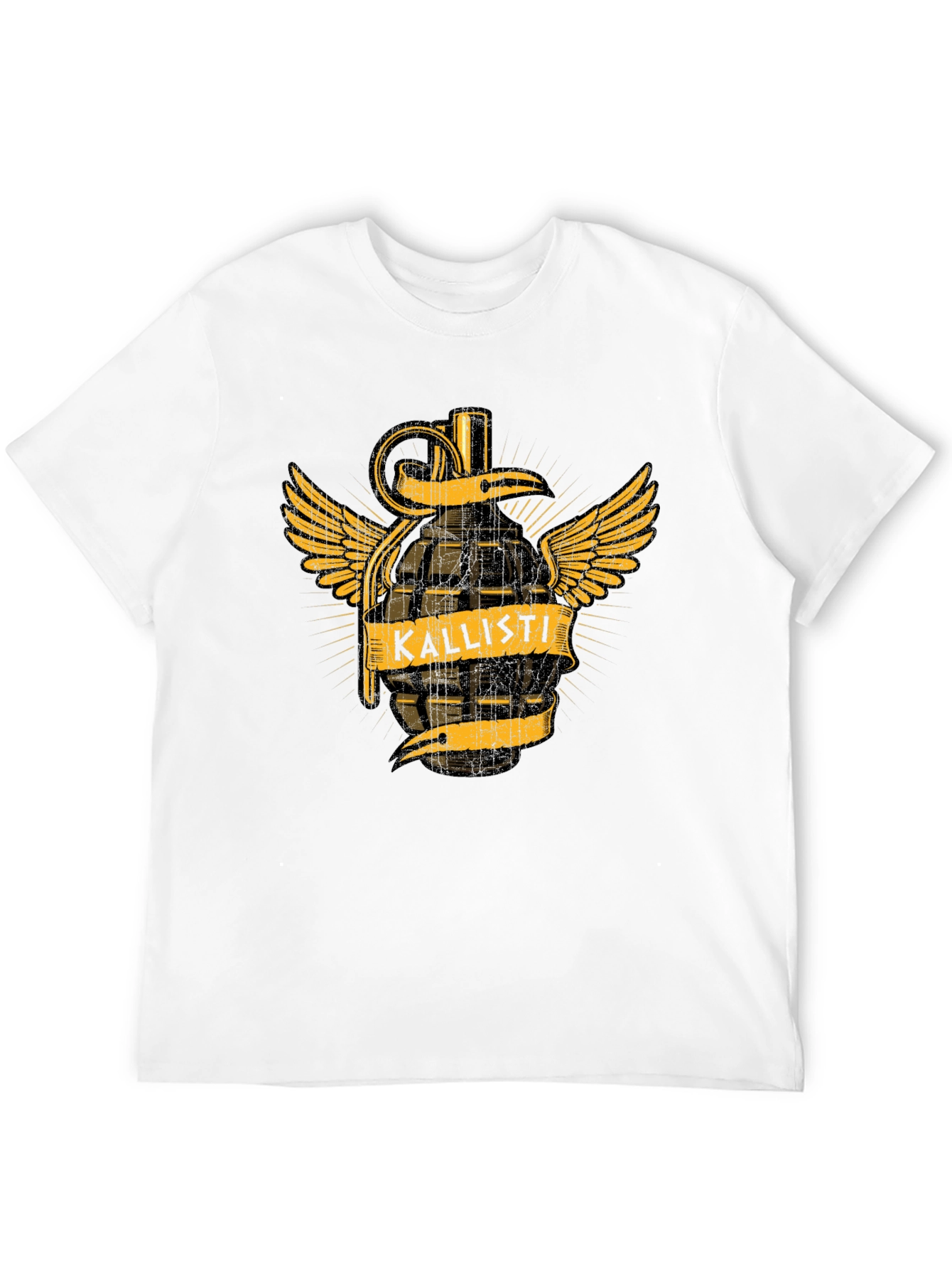 Kallisti Grenade Wings Graphic T-Shirt