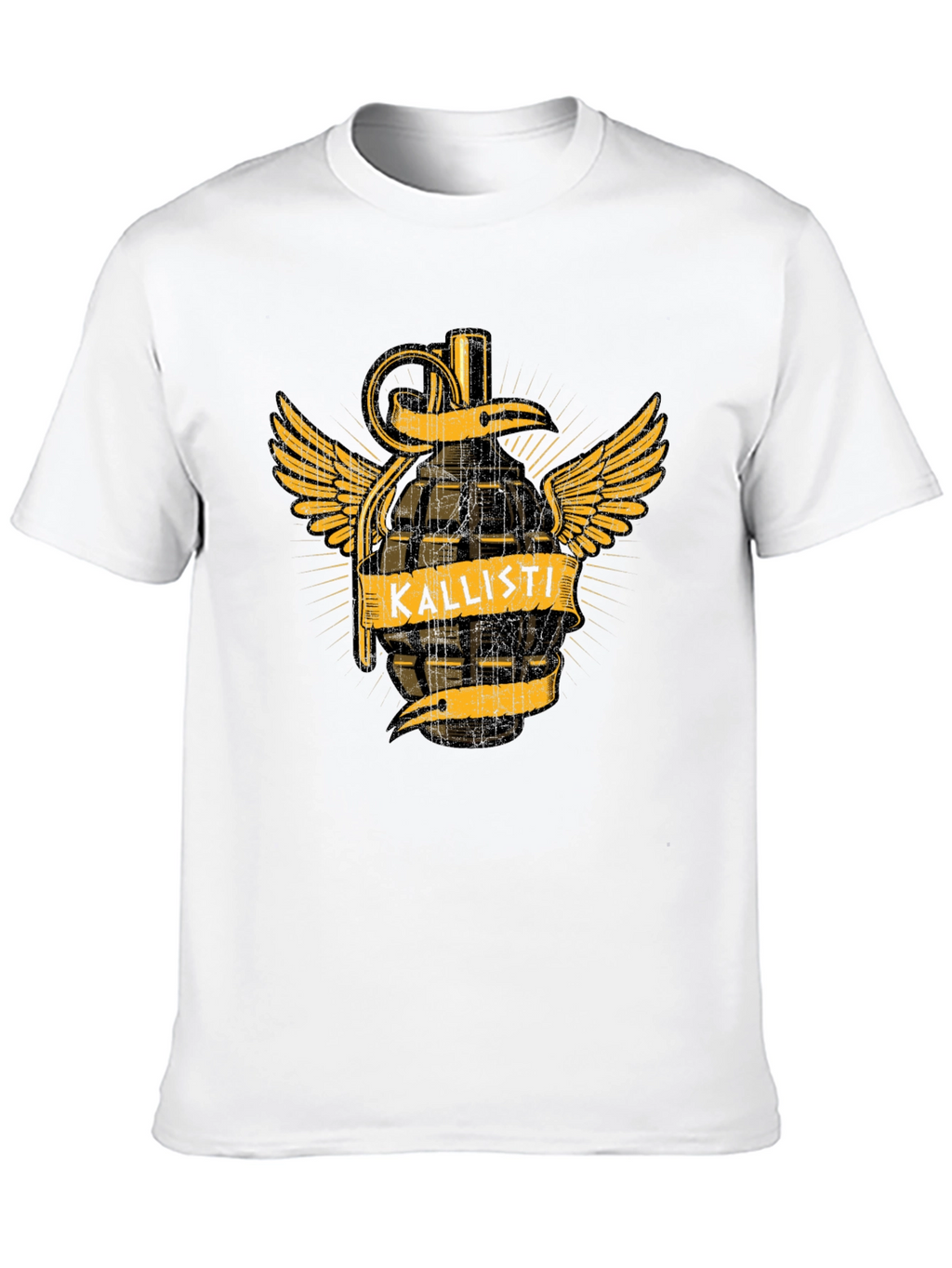 Kallisti Grenade Wings Graphic T-Shirt
