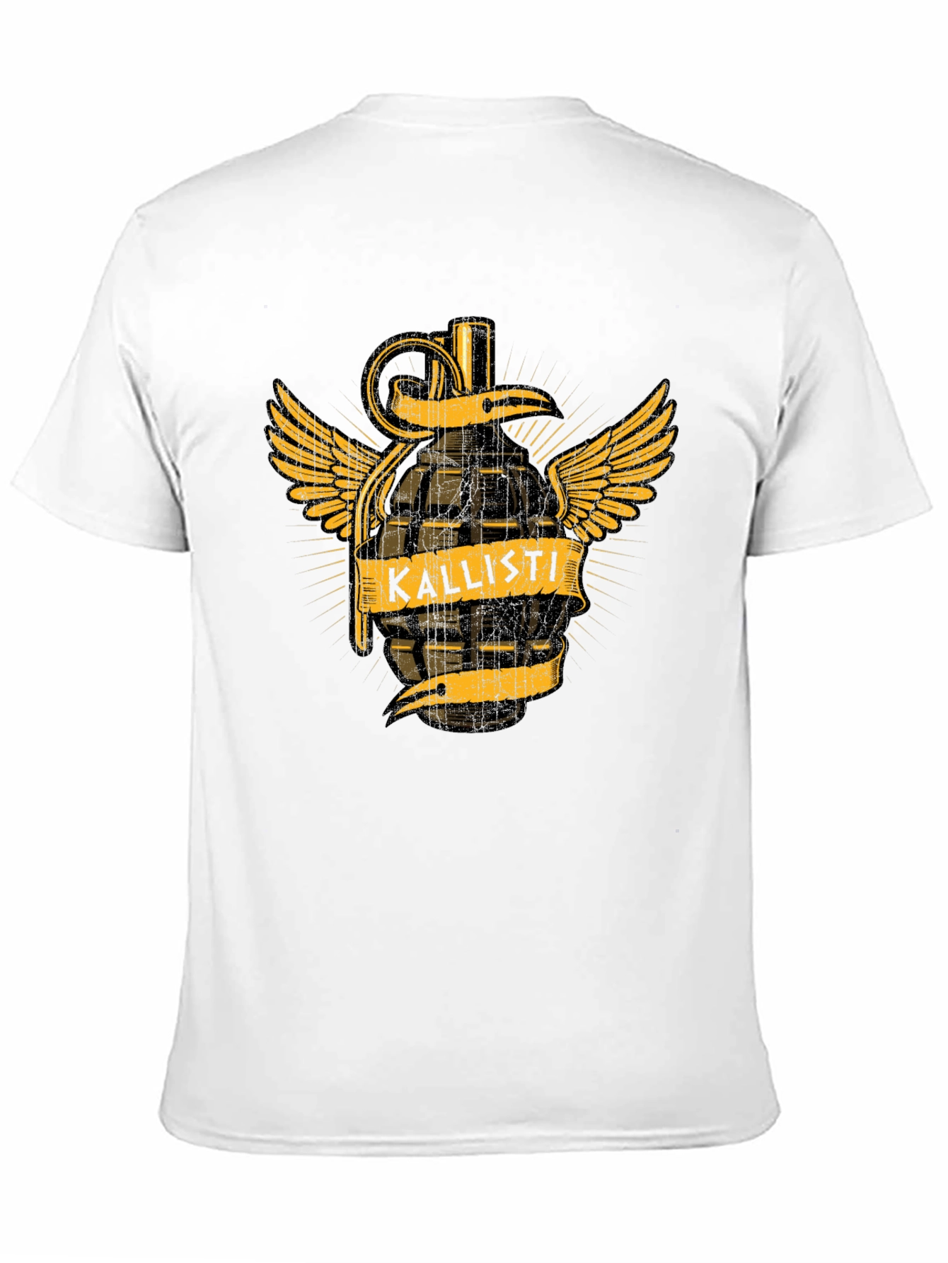 Kallisti Grenade Wings Graphic T-Shirt