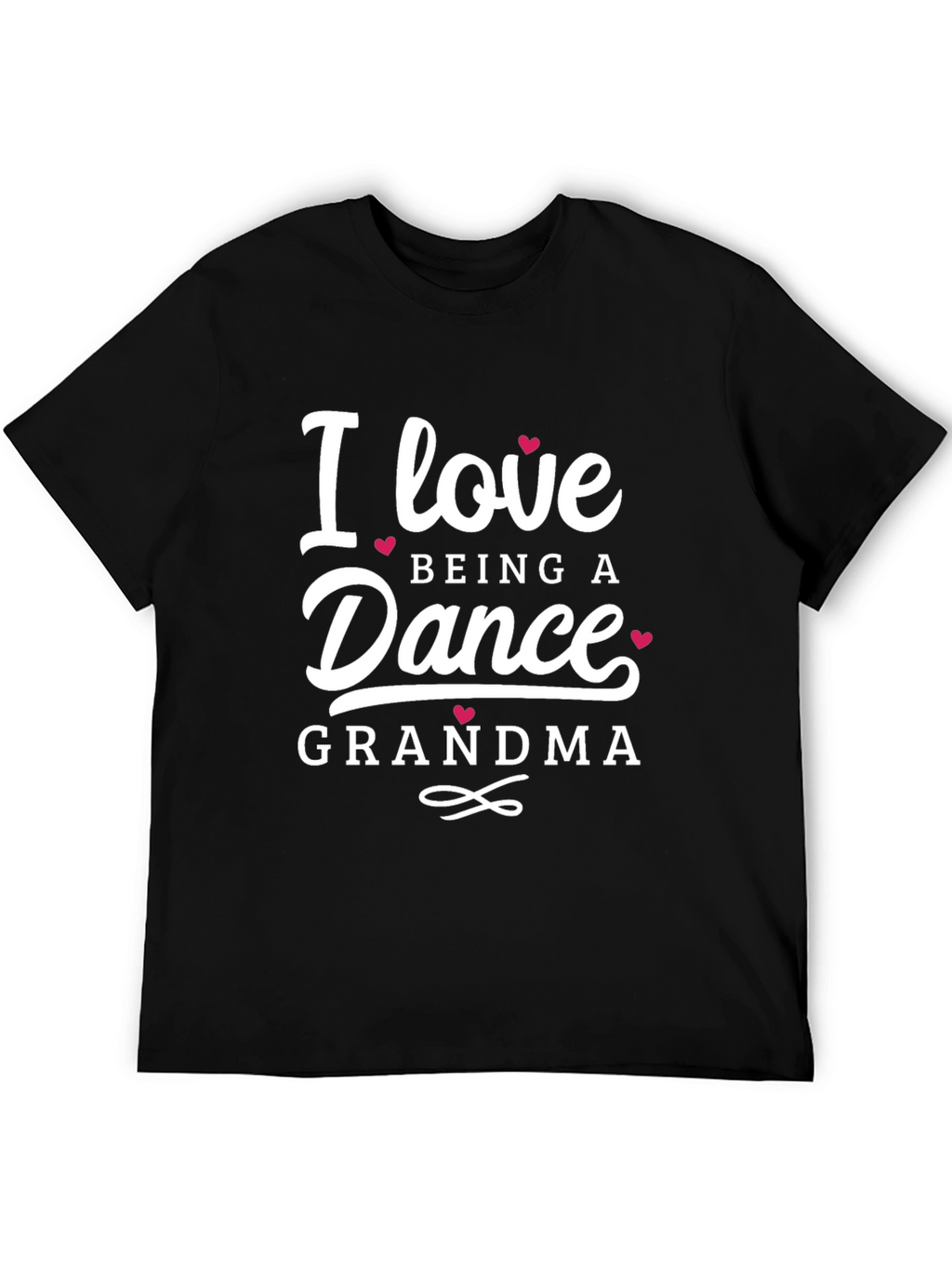 Dance Grandma Graphic T-Shirt - Black