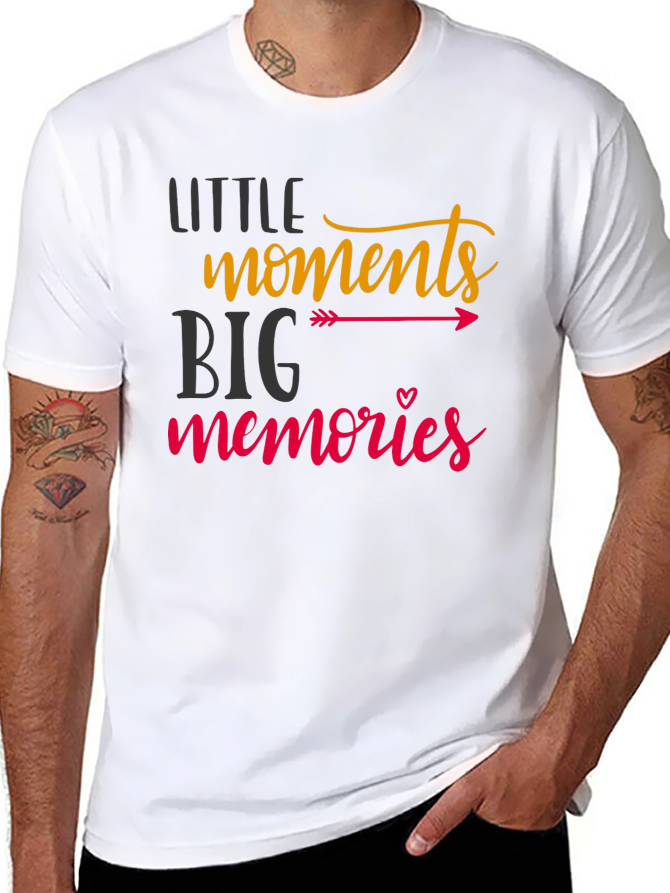 Little Moments Big Memories Graphic T-Shirt