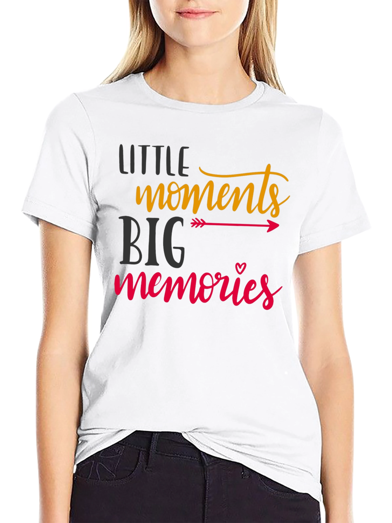 Little Moments Big Memories Graphic T-Shirt
