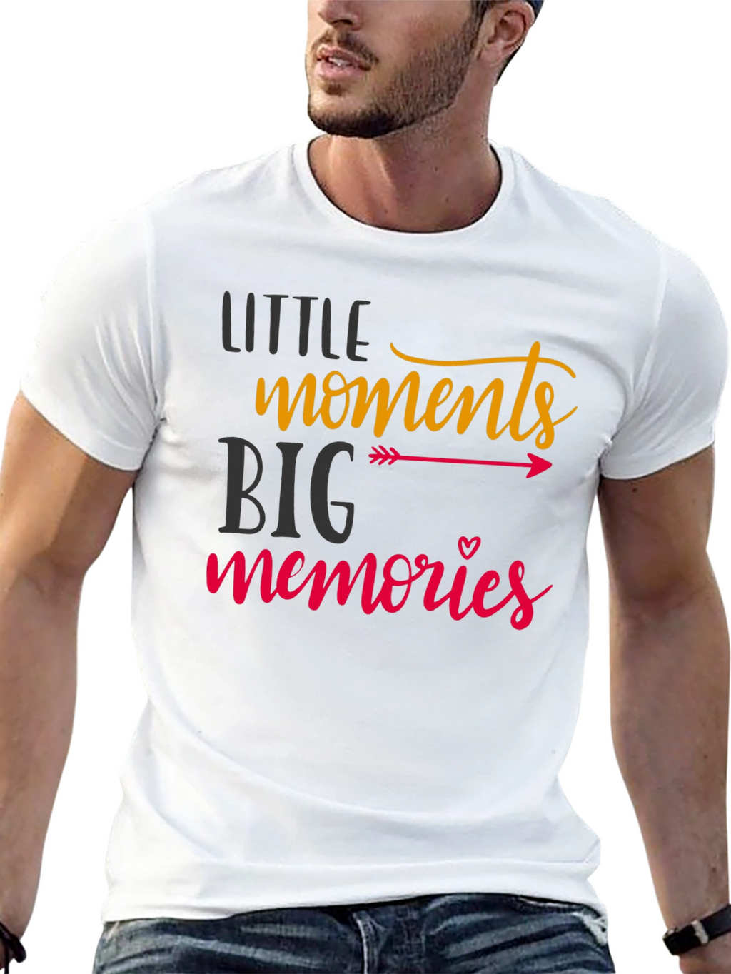 Little Moments Big Memories Graphic T-Shirt