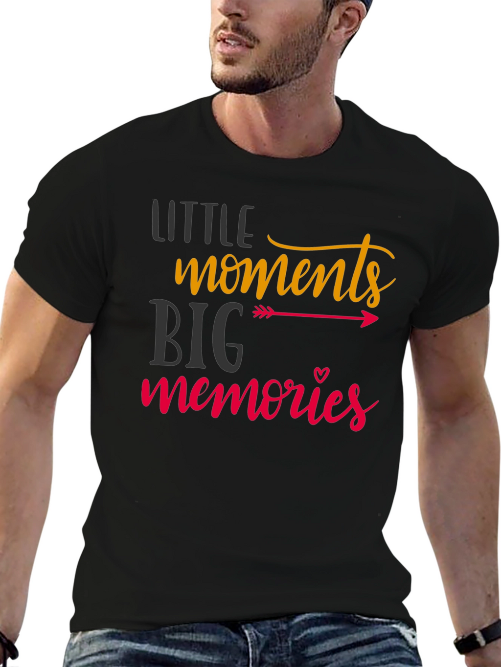 Little Moments Big Memories Graphic T-Shirt
