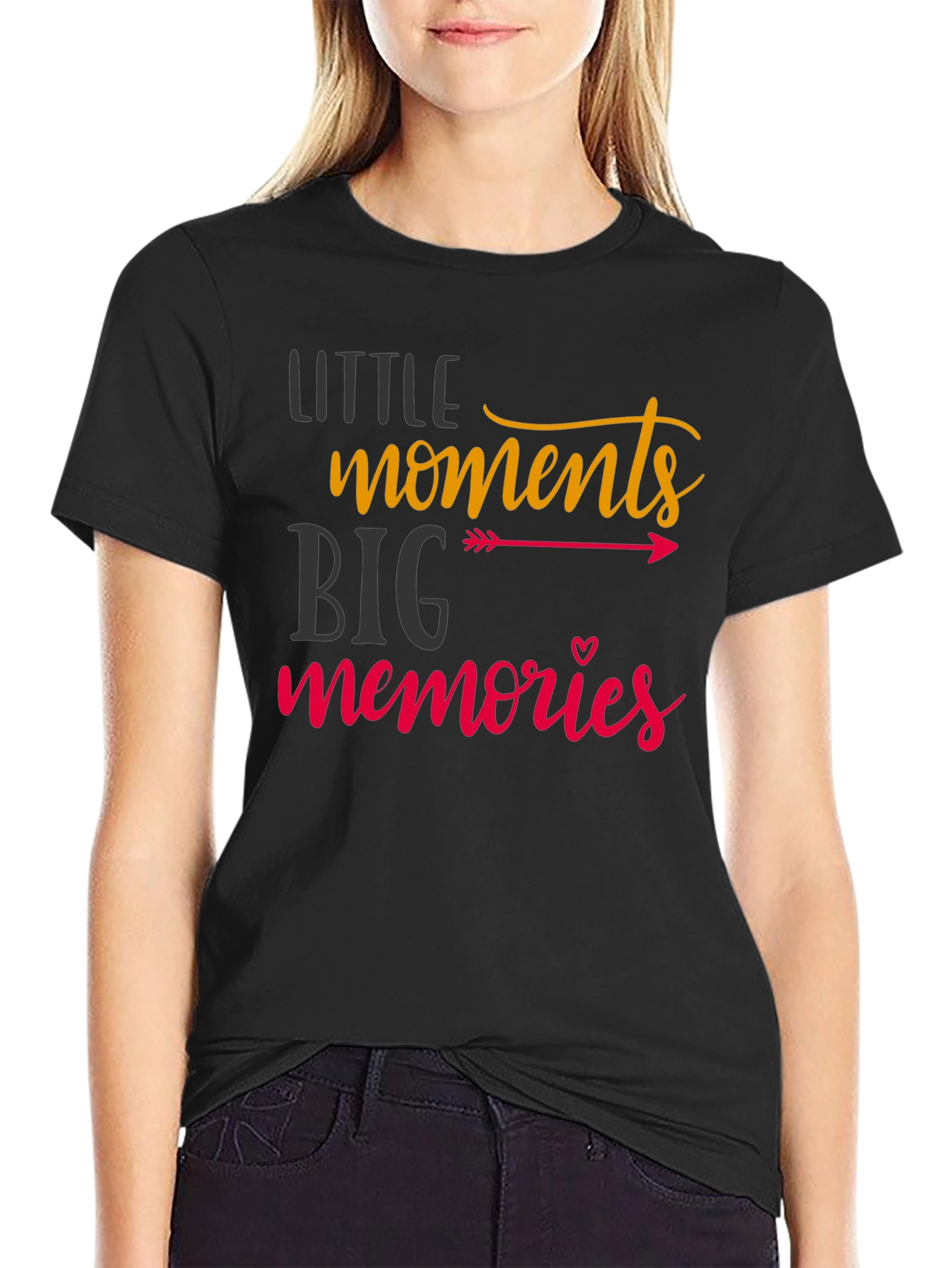Little Moments Big Memories Graphic T-Shirt
