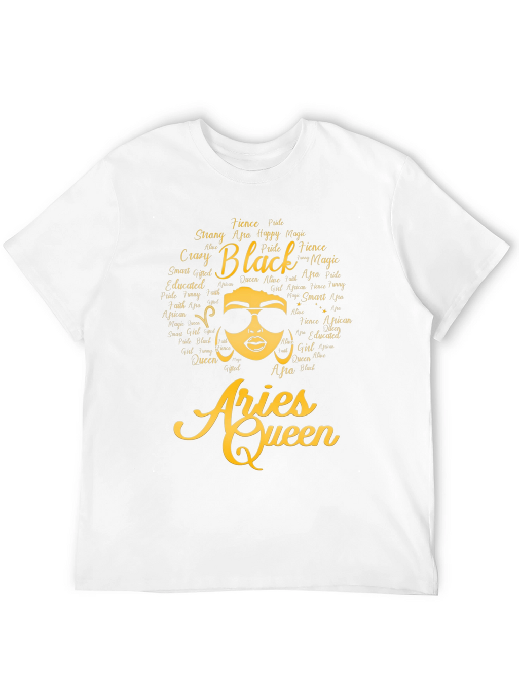 Aries Queen Black Pride T-Shirt