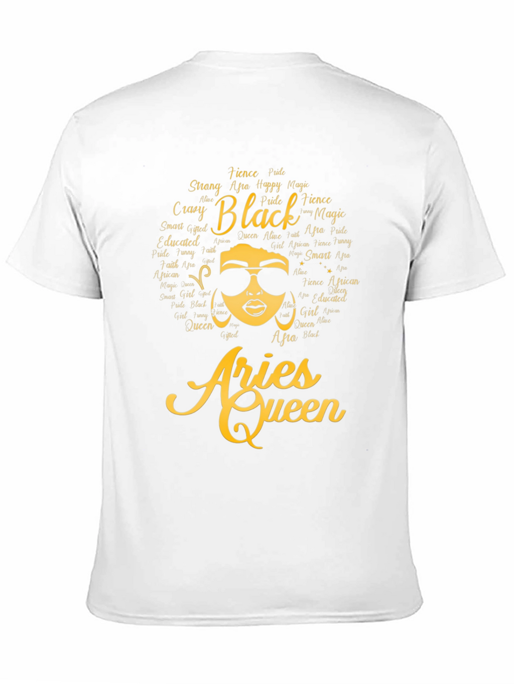 Aries Queen Black Pride T-Shirt