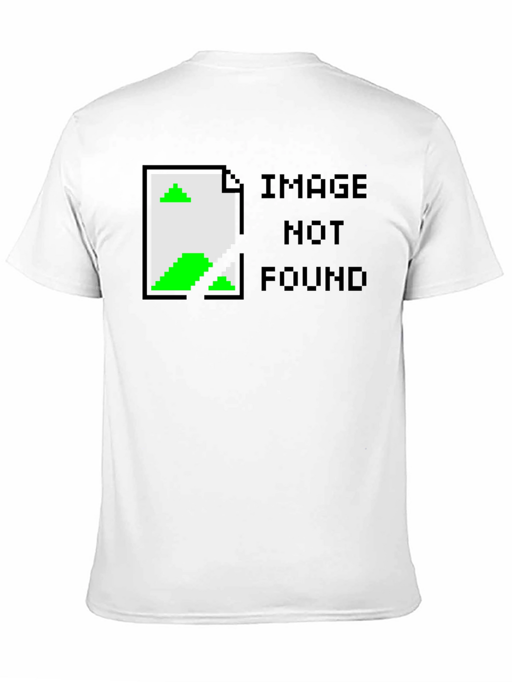 Image Not Found Graphic Tee - Black
