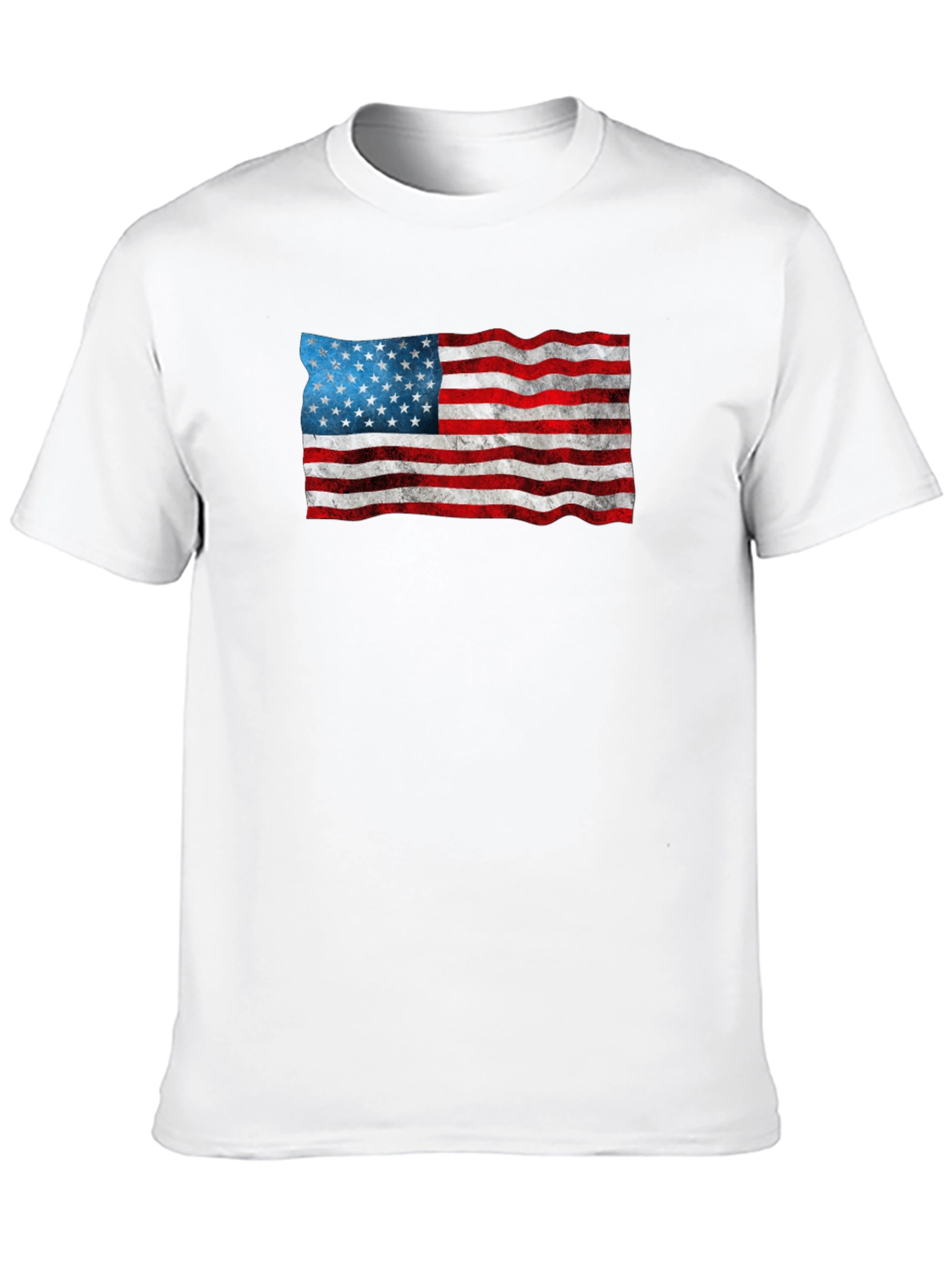 American Flag Graphic Tee - Patriotic Style