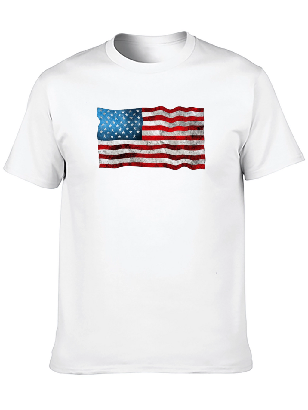 American Flag Graphic Tee - Patriotic Style