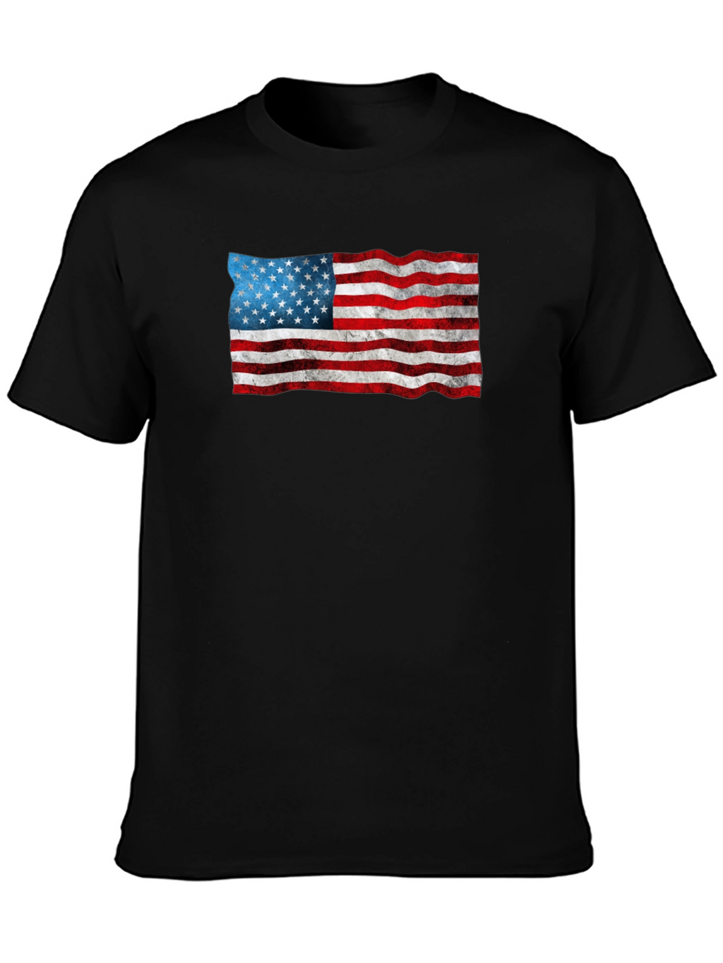 American Flag Graphic Tee - Patriotic Style