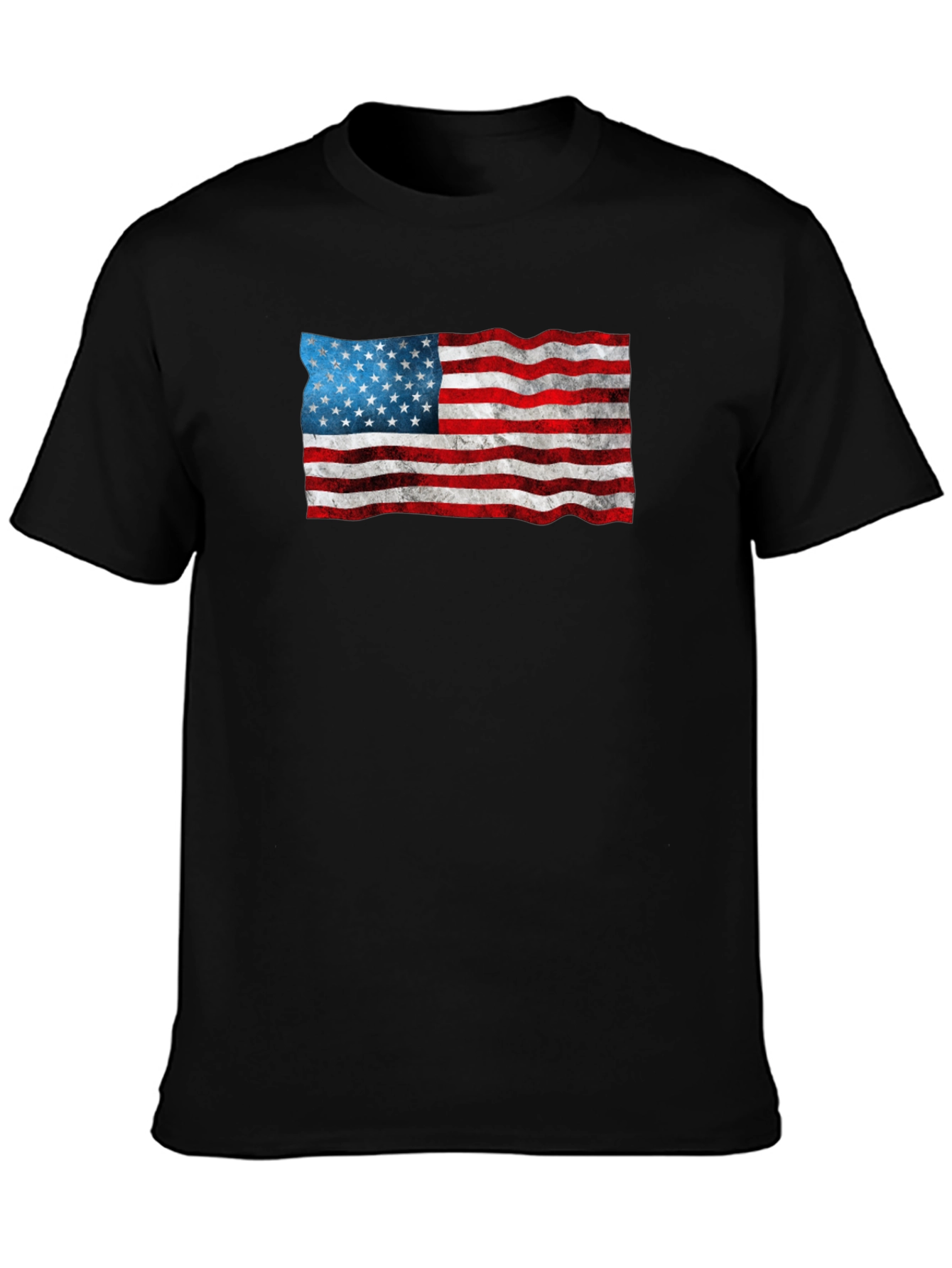 American Flag Graphic Tee - Patriotic Style