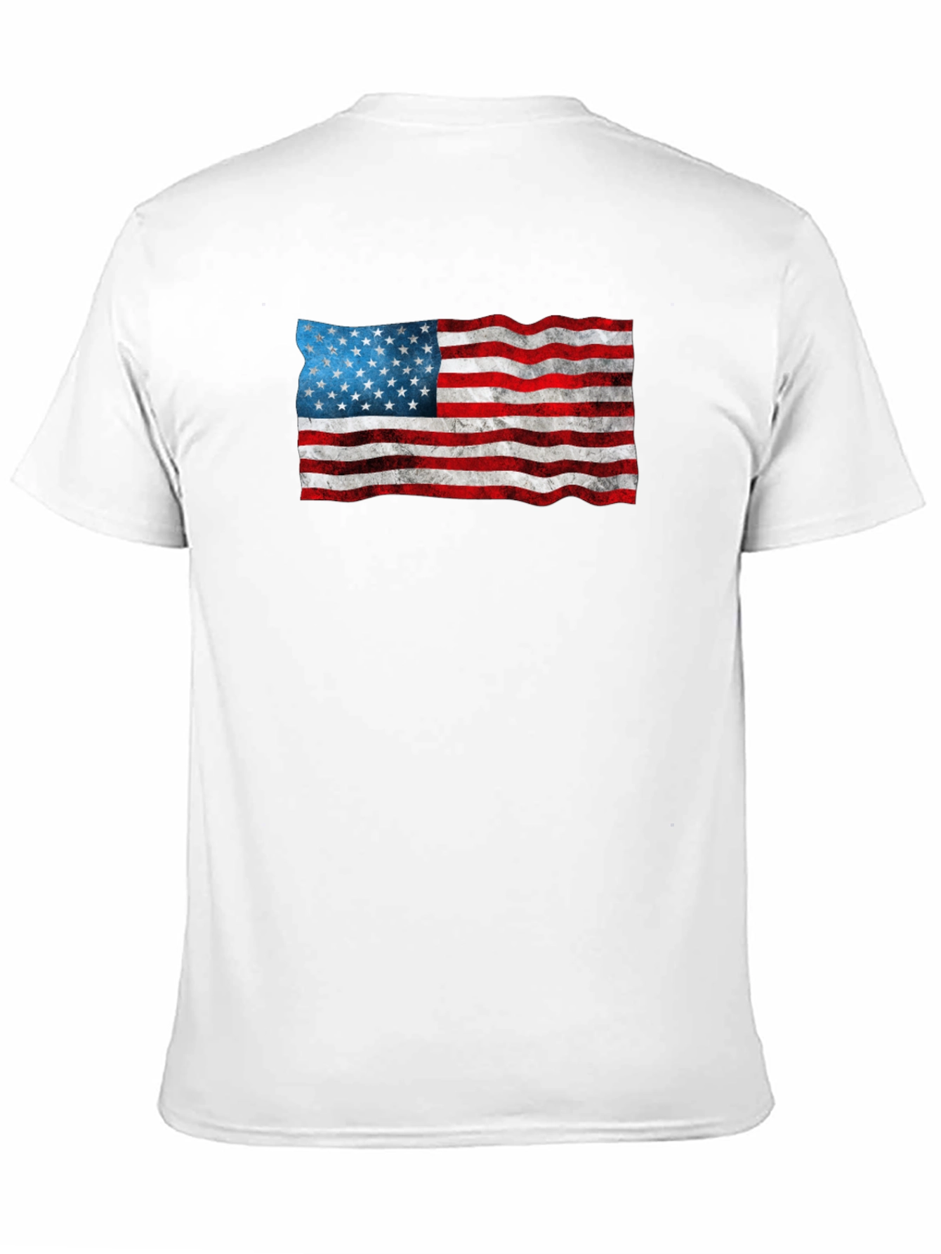 American Flag Graphic Tee - Patriotic Style