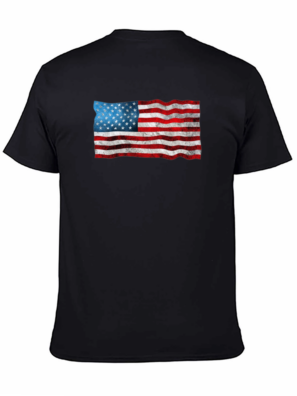 American Flag Graphic Tee - Patriotic Style