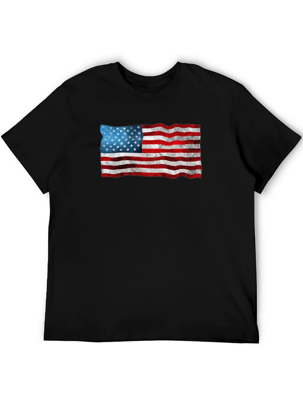 American Flag Graphic Tee - Patriotic Style