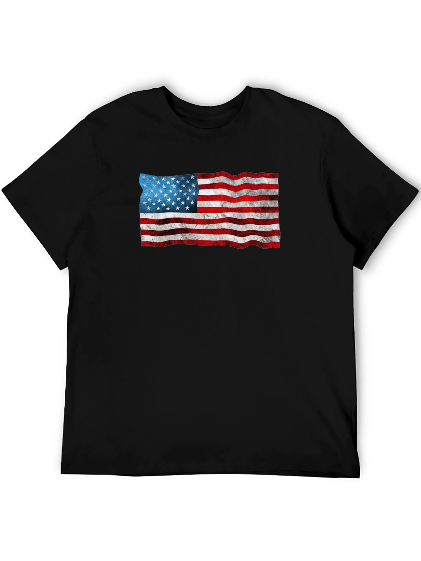 American Flag Graphic Tee - Patriotic Style