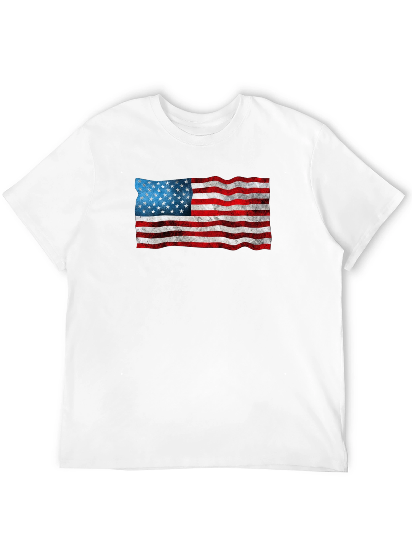 American Flag Graphic Tee - Patriotic Style