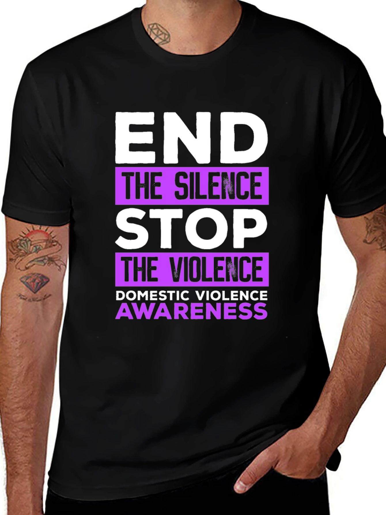 End Violence Awareness Graphic Tee