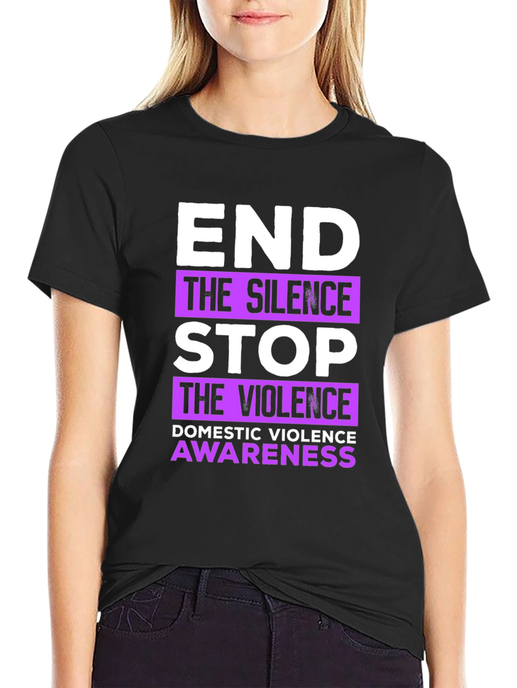 End Violence Awareness Graphic Tee