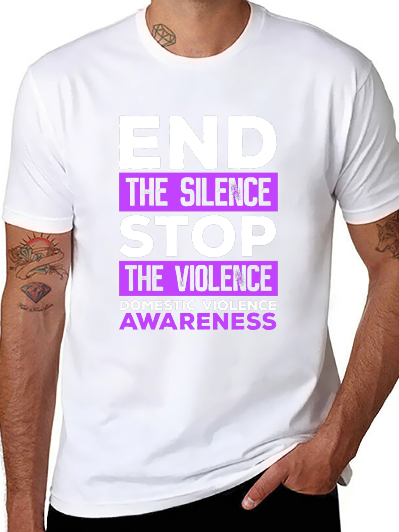 End Violence Awareness Graphic Tee