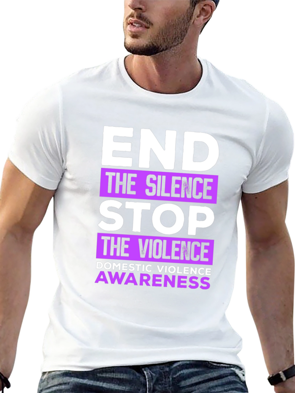 End Violence Awareness Graphic Tee