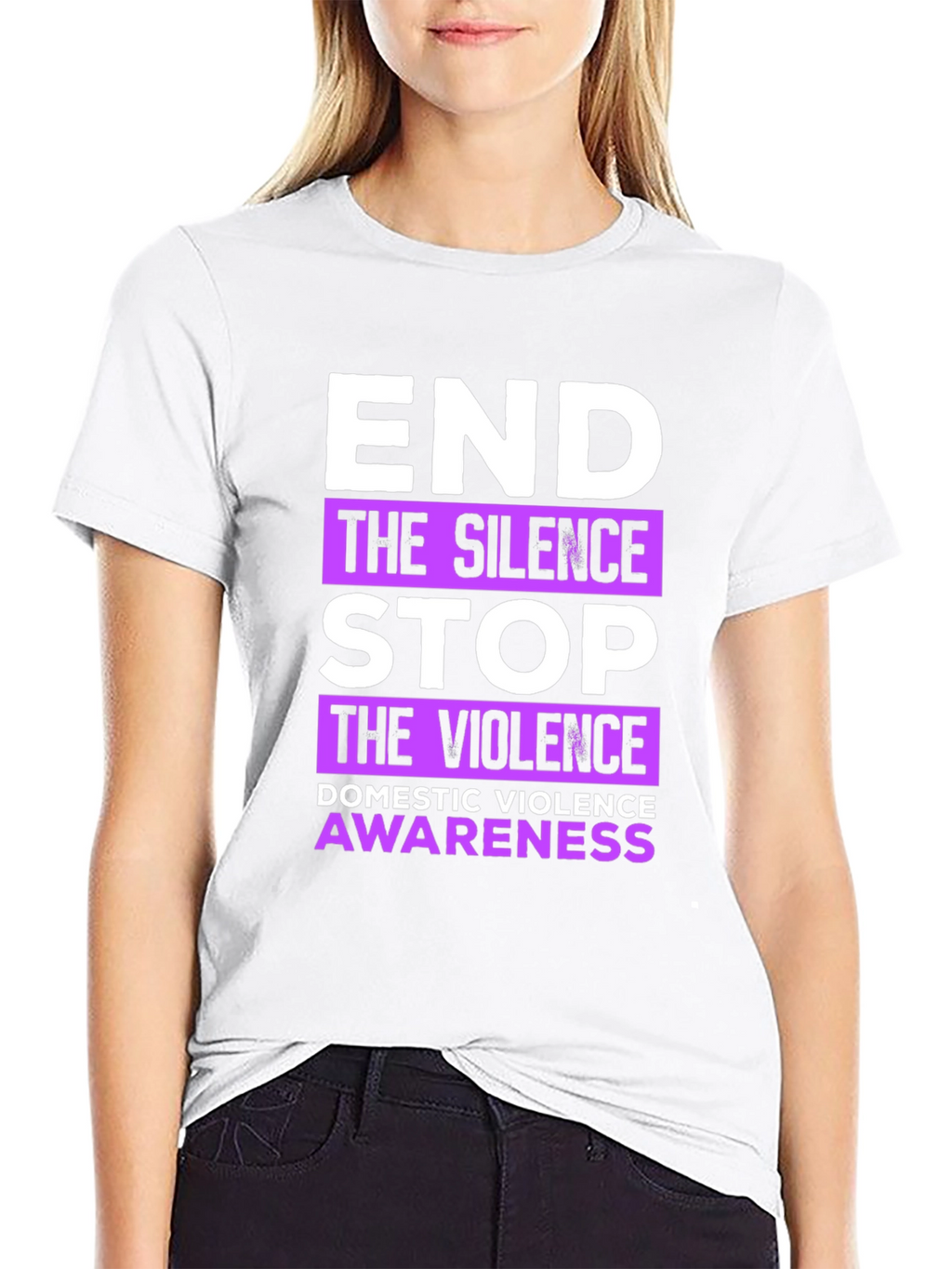 End Violence Awareness Graphic Tee