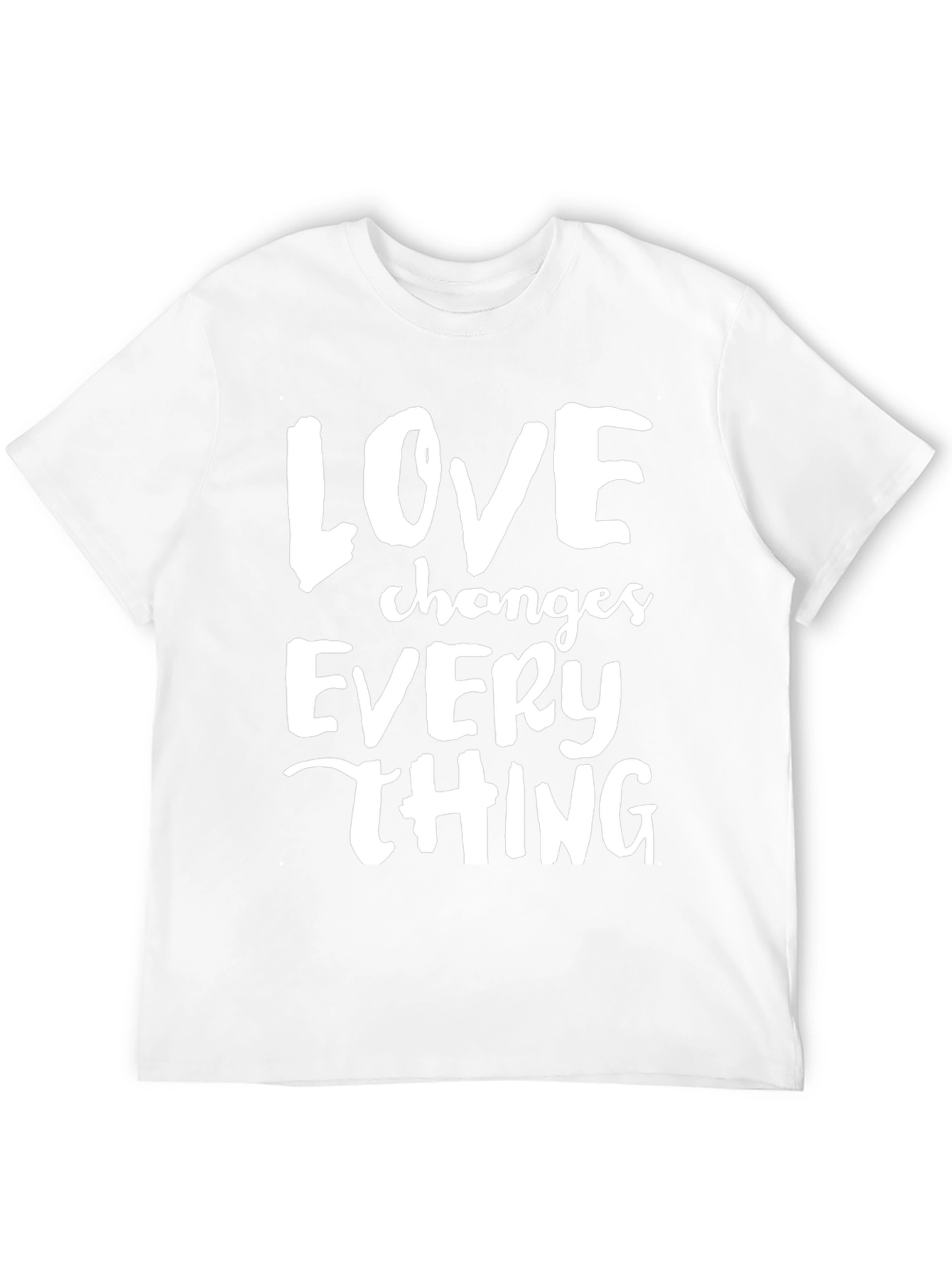 Love Changes Everything Graphic Tee - Black
