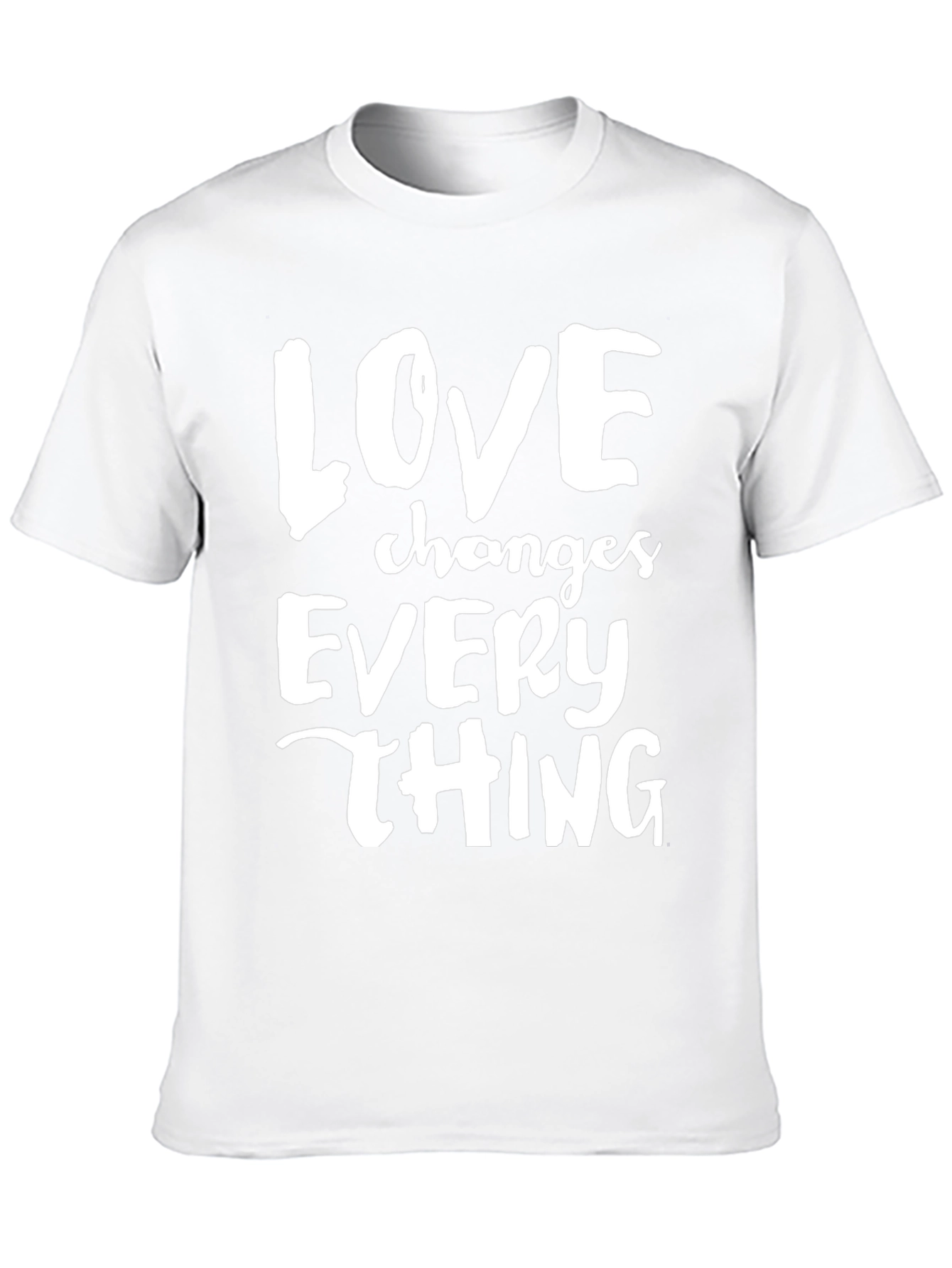 Love Changes Everything Graphic Tee - Black