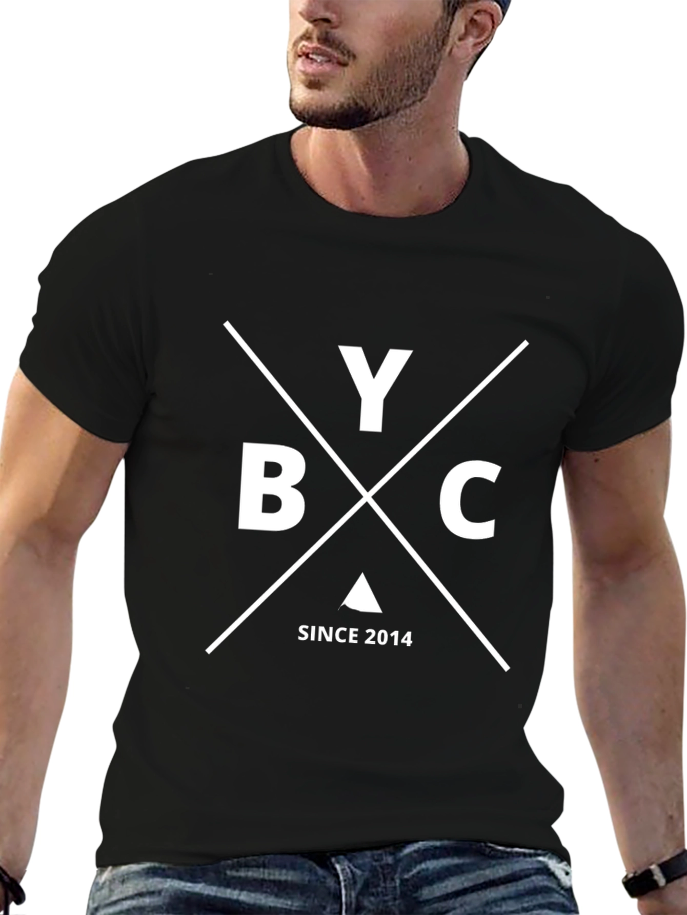 BYC Since 2014 Graphic Tee - Unisex Black T-Shirt
