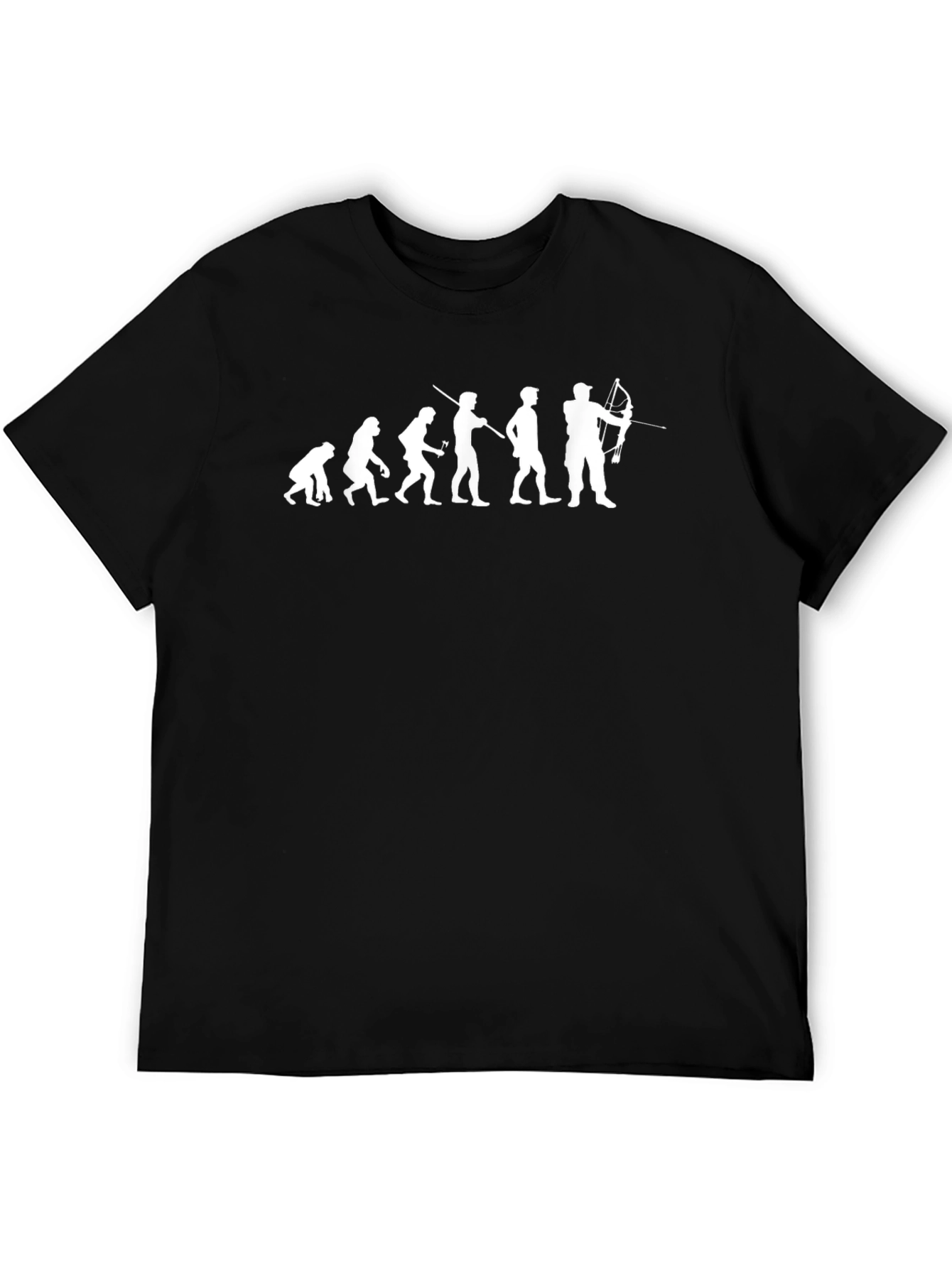 Archer Evolution T-Shirt - Black Cotton Tee