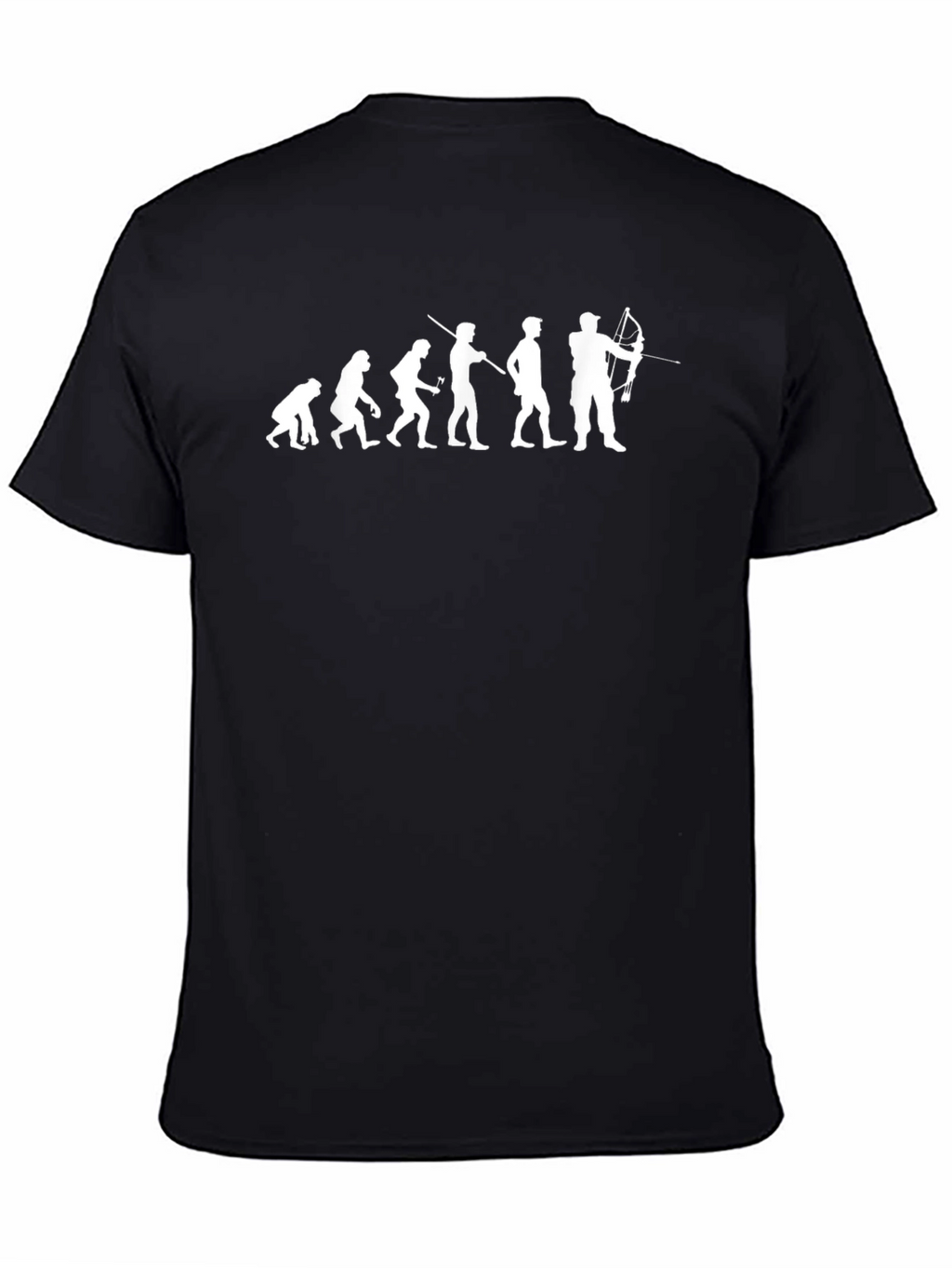 Archer Evolution T-Shirt - Black Cotton Tee