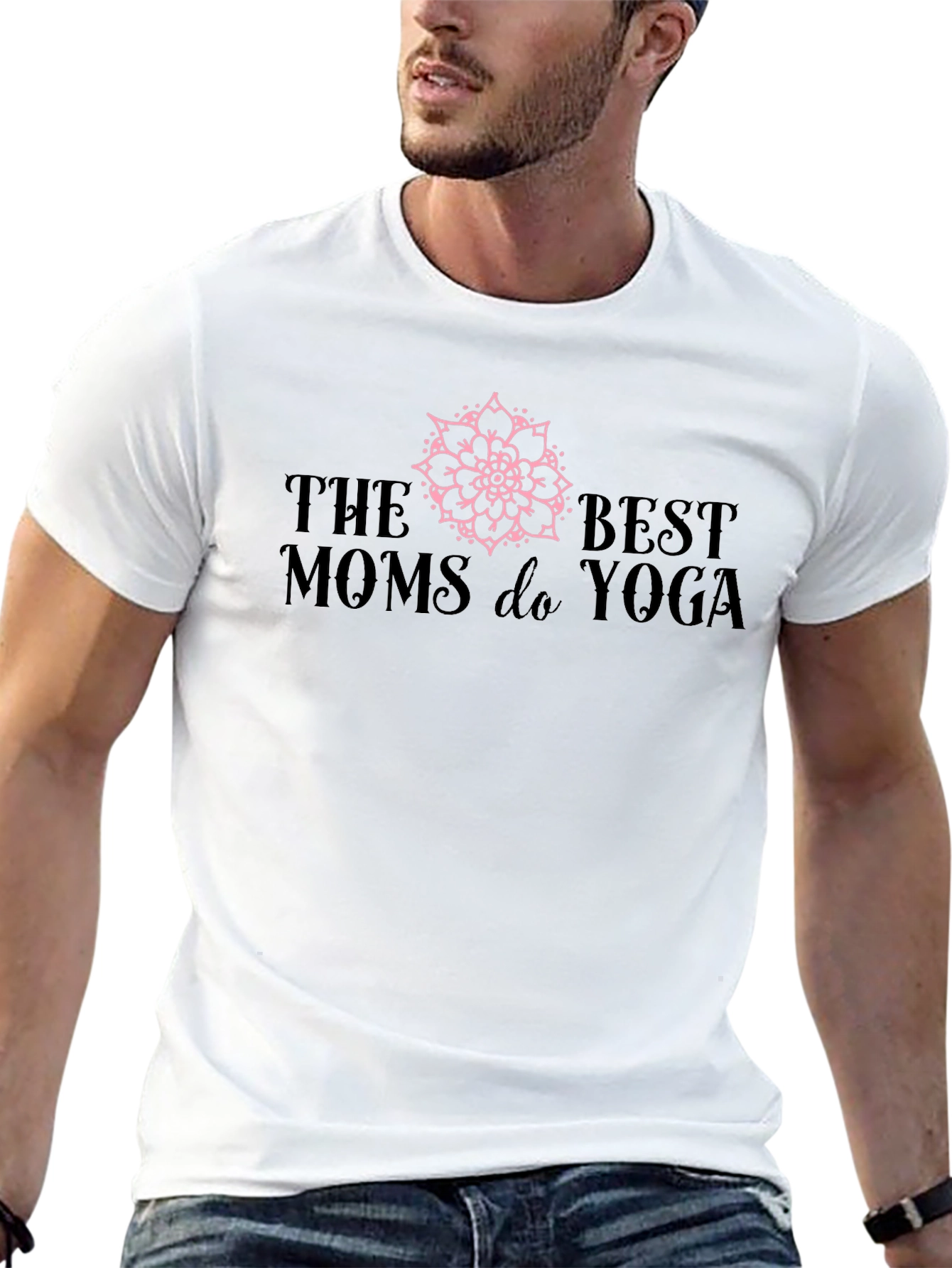 Best Moms do Yoga Graphic T-Shirt
