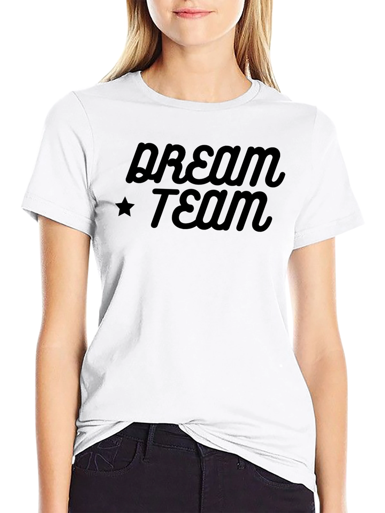 Dream Team Graphic T-Shirt - Menswear Crew Neck Tee