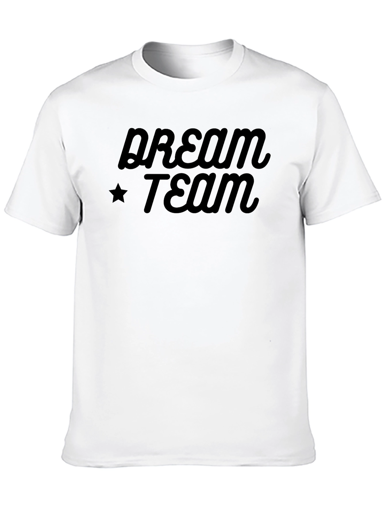 Dream Team Graphic T-Shirt - Menswear Crew Neck Tee