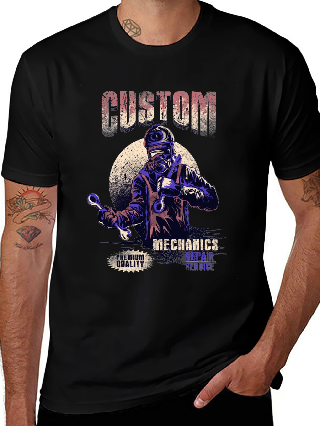 Custom Mechanics Repair Service T-Shirt