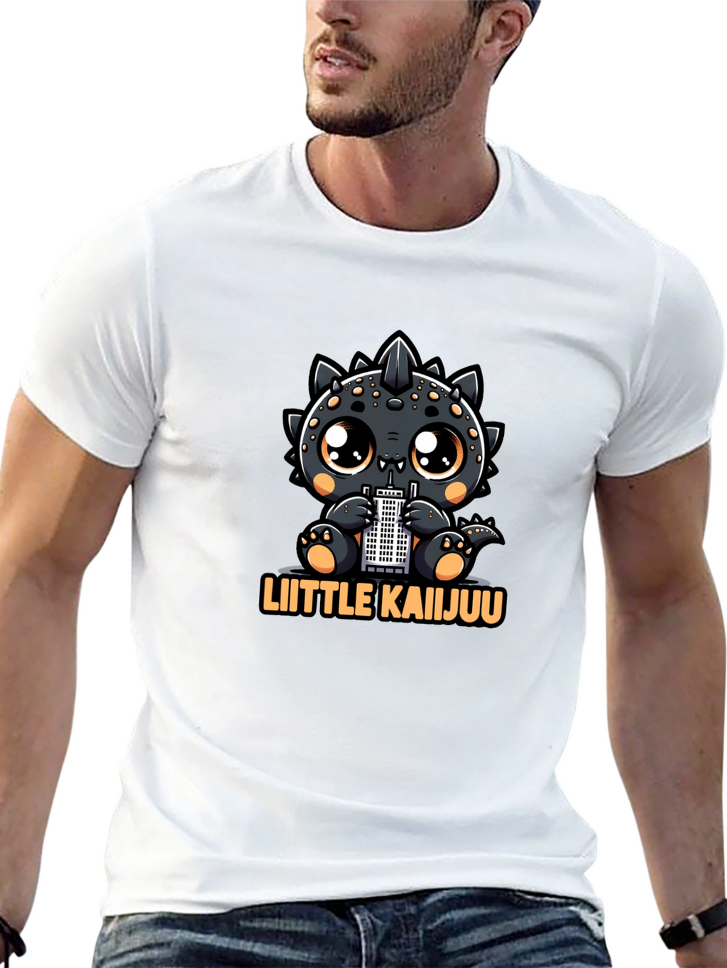 Little Kaiju Graphic Tee - Godzilla Inspired