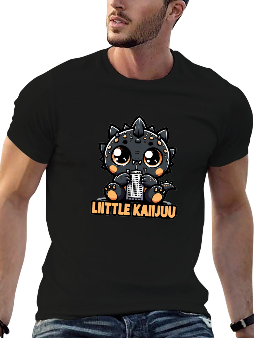 Little Kaiju Graphic Tee - Godzilla Inspired