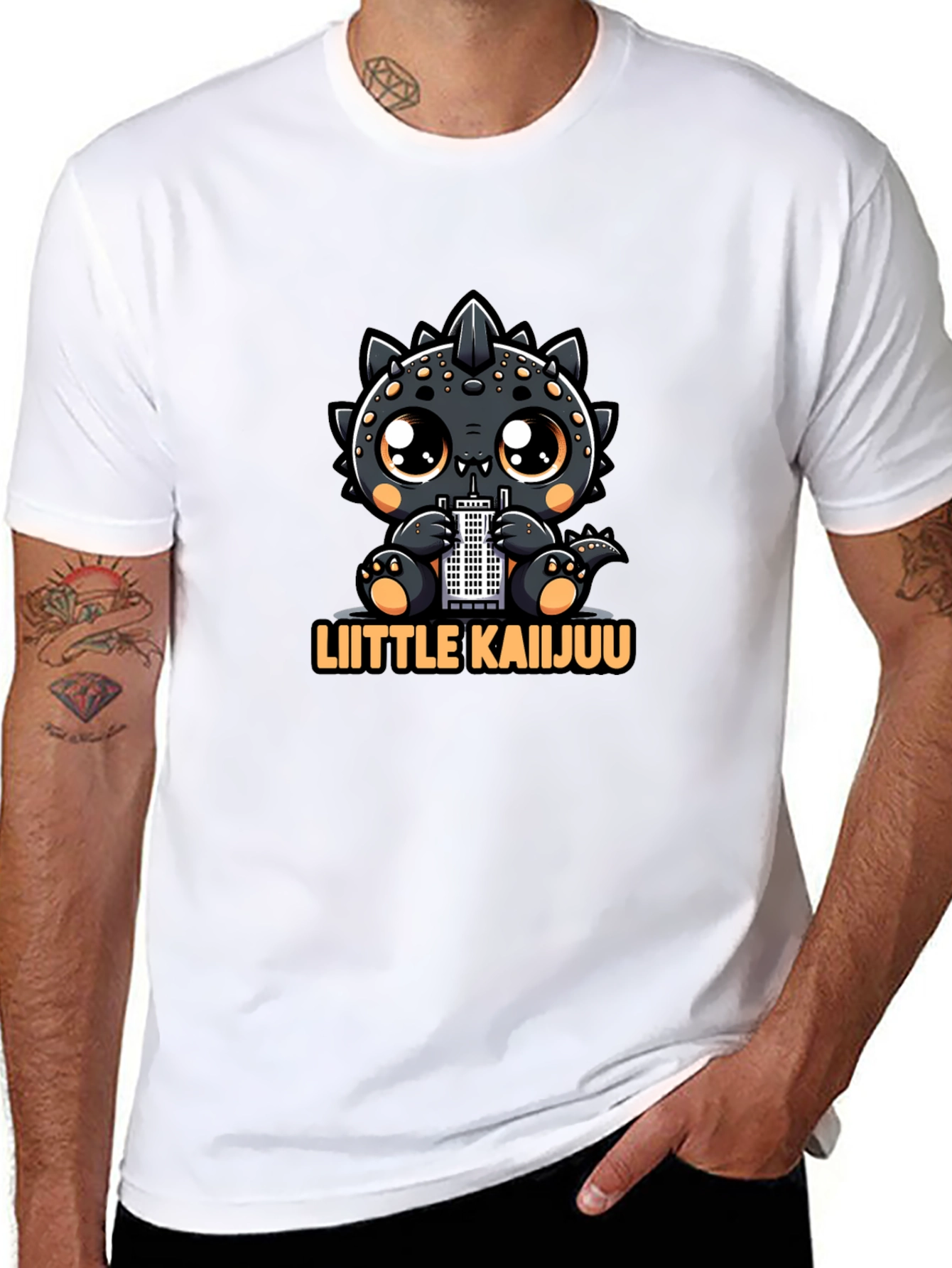 Little Kaiju Graphic Tee - Godzilla Inspired