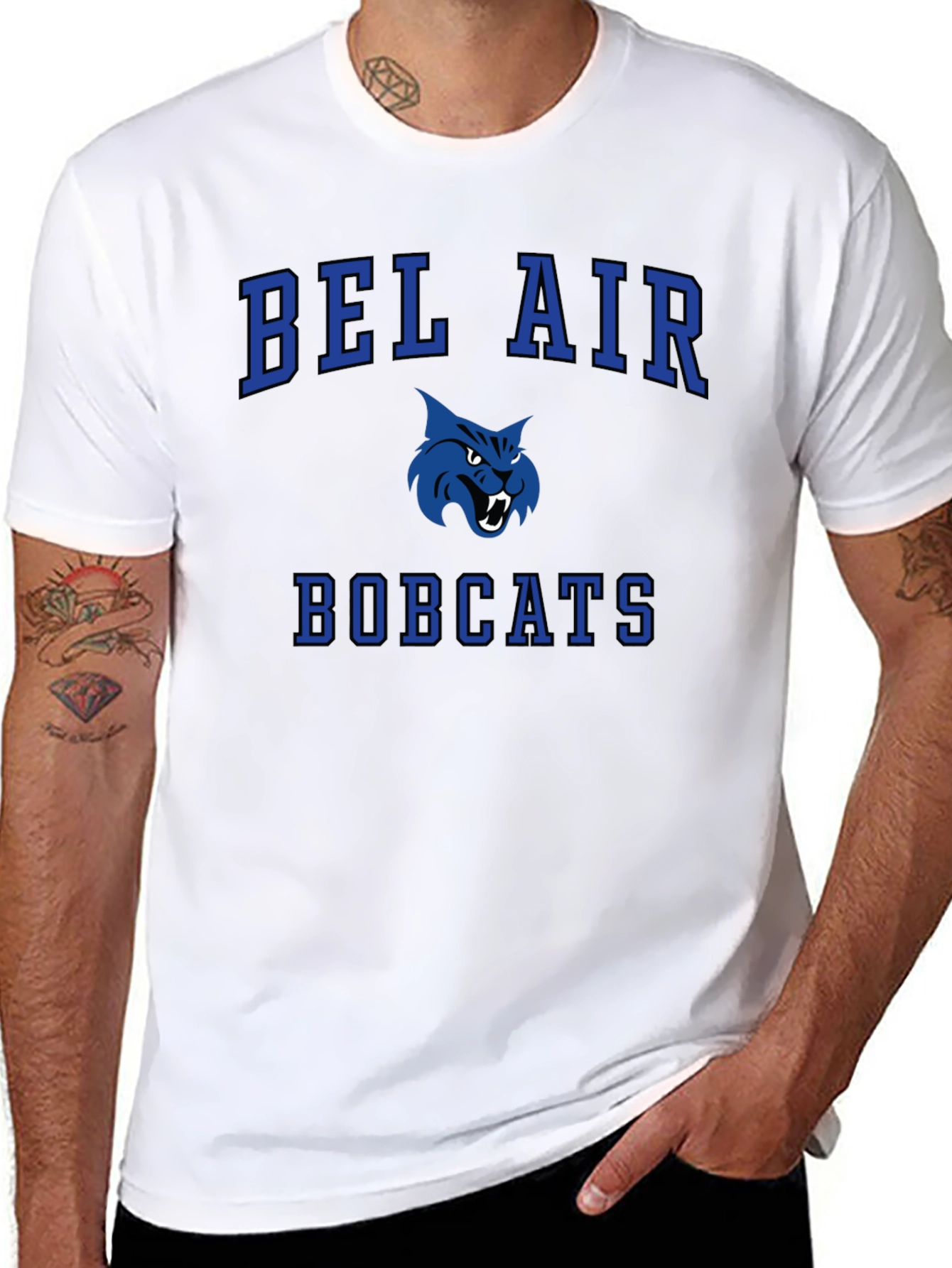 Bel Air Bobcats T-Shirt - Classic Design