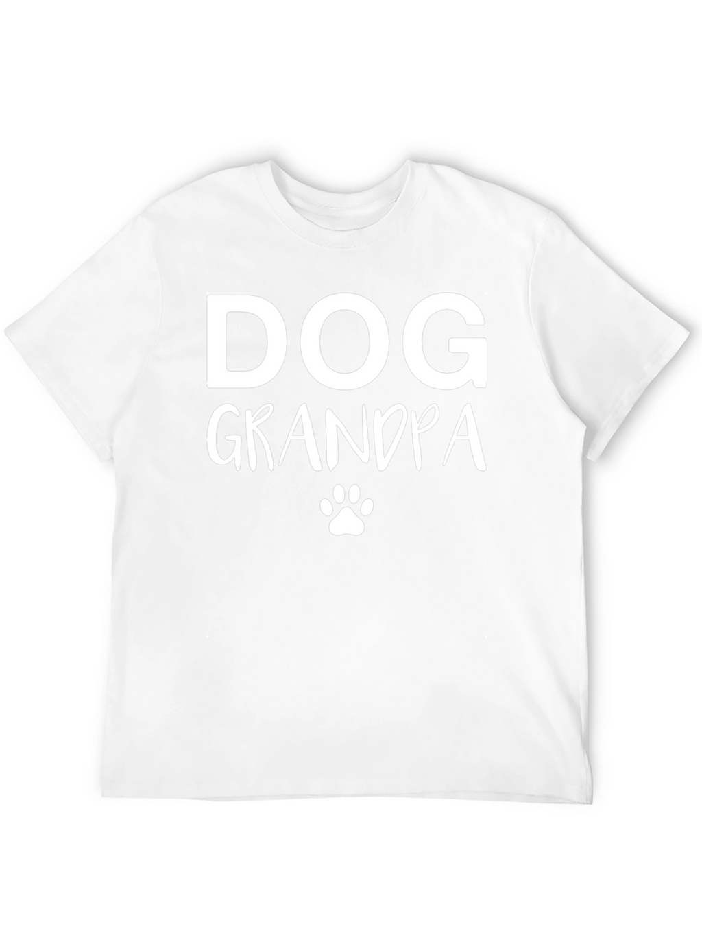 Dog Grandpa T-Shirt - Black Graphic Tee