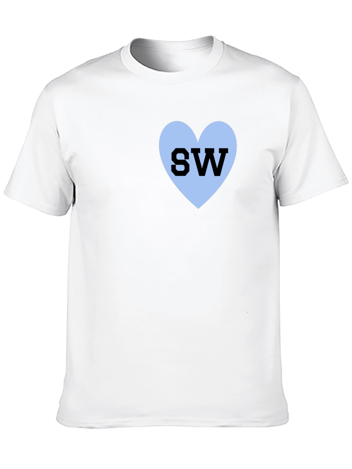 Black SW Heart T-Shirt