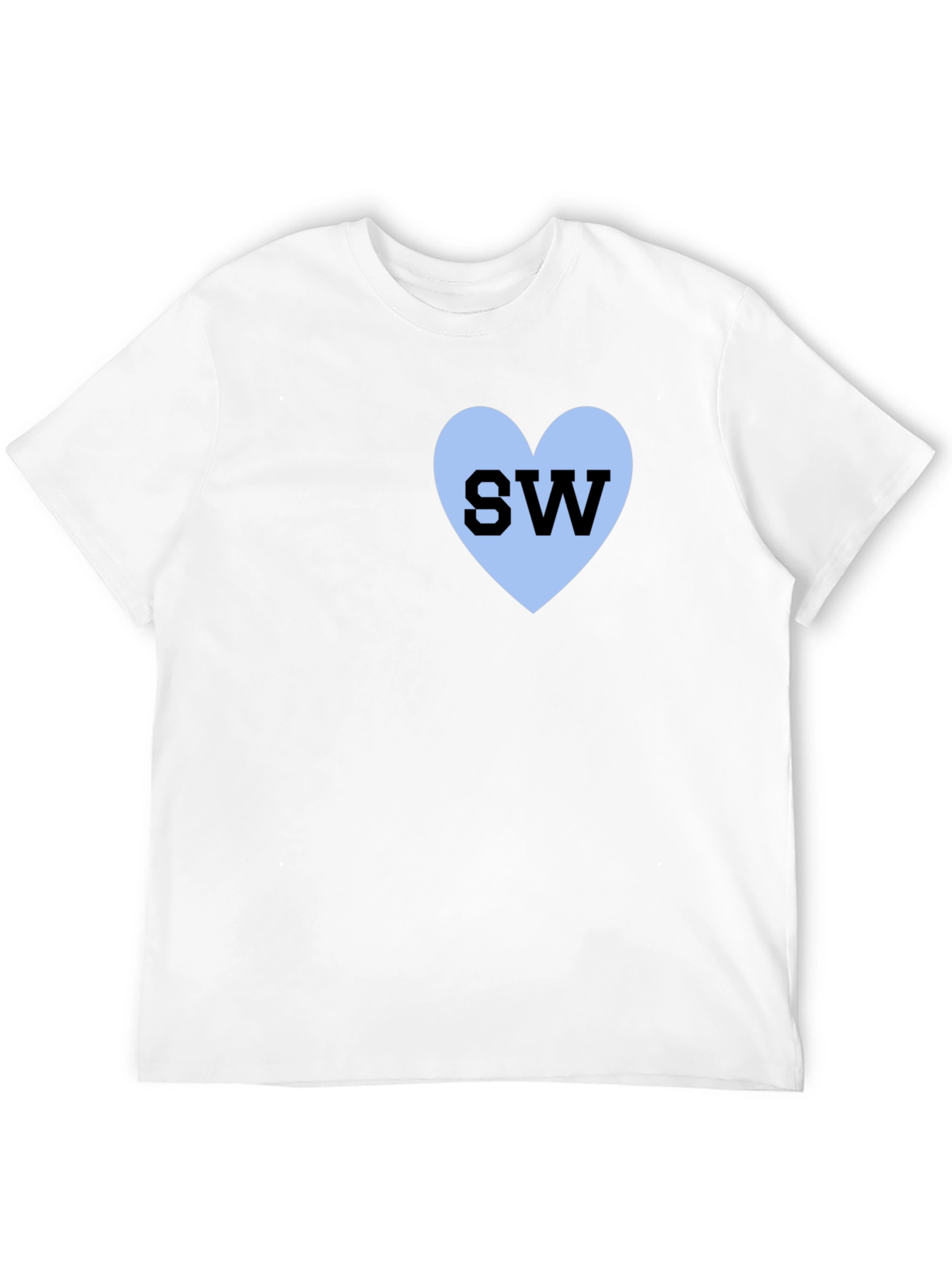 Black SW Heart T-Shirt