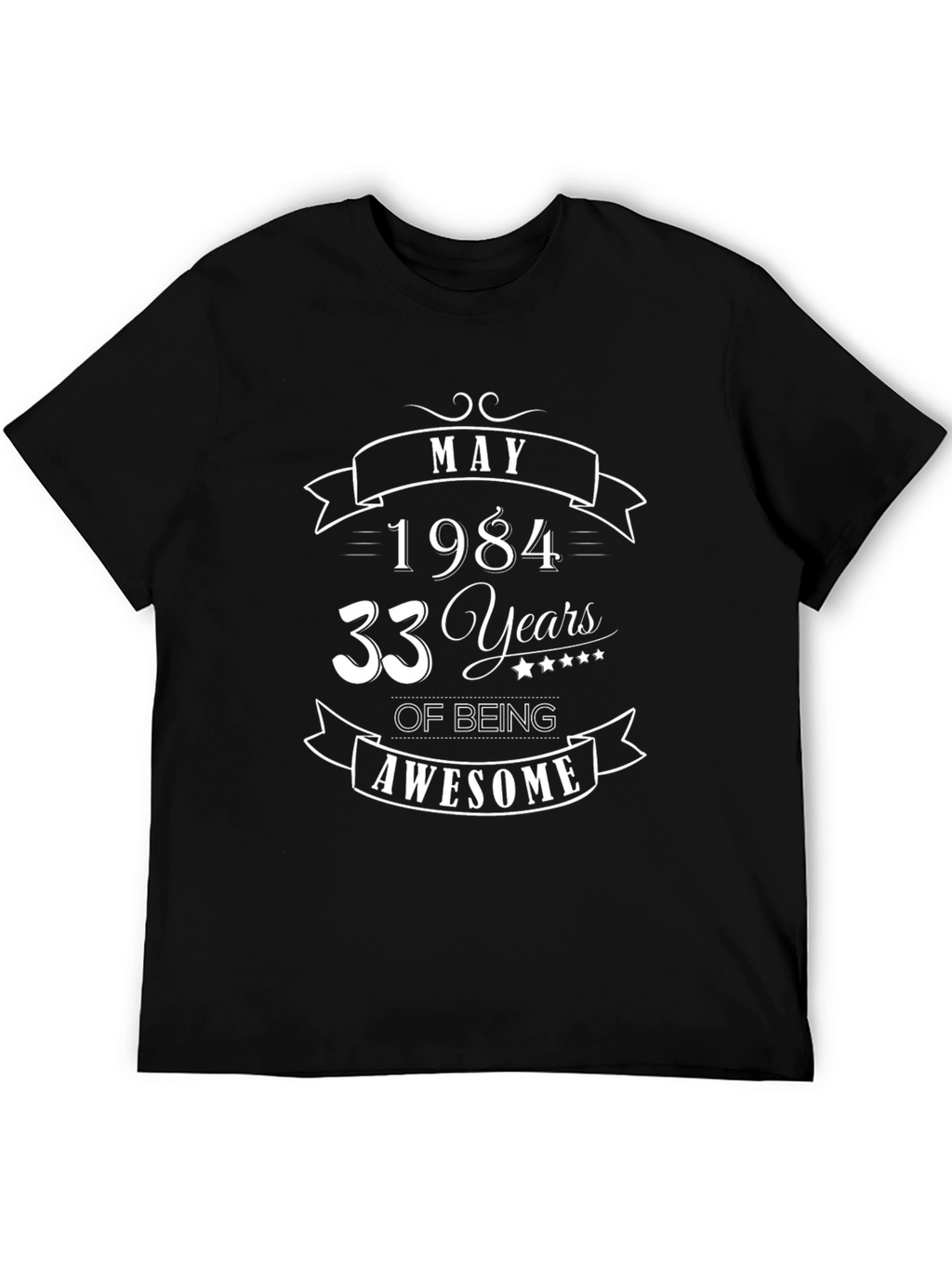 May 1984 33 Years Awesome Graphic T-Shirt