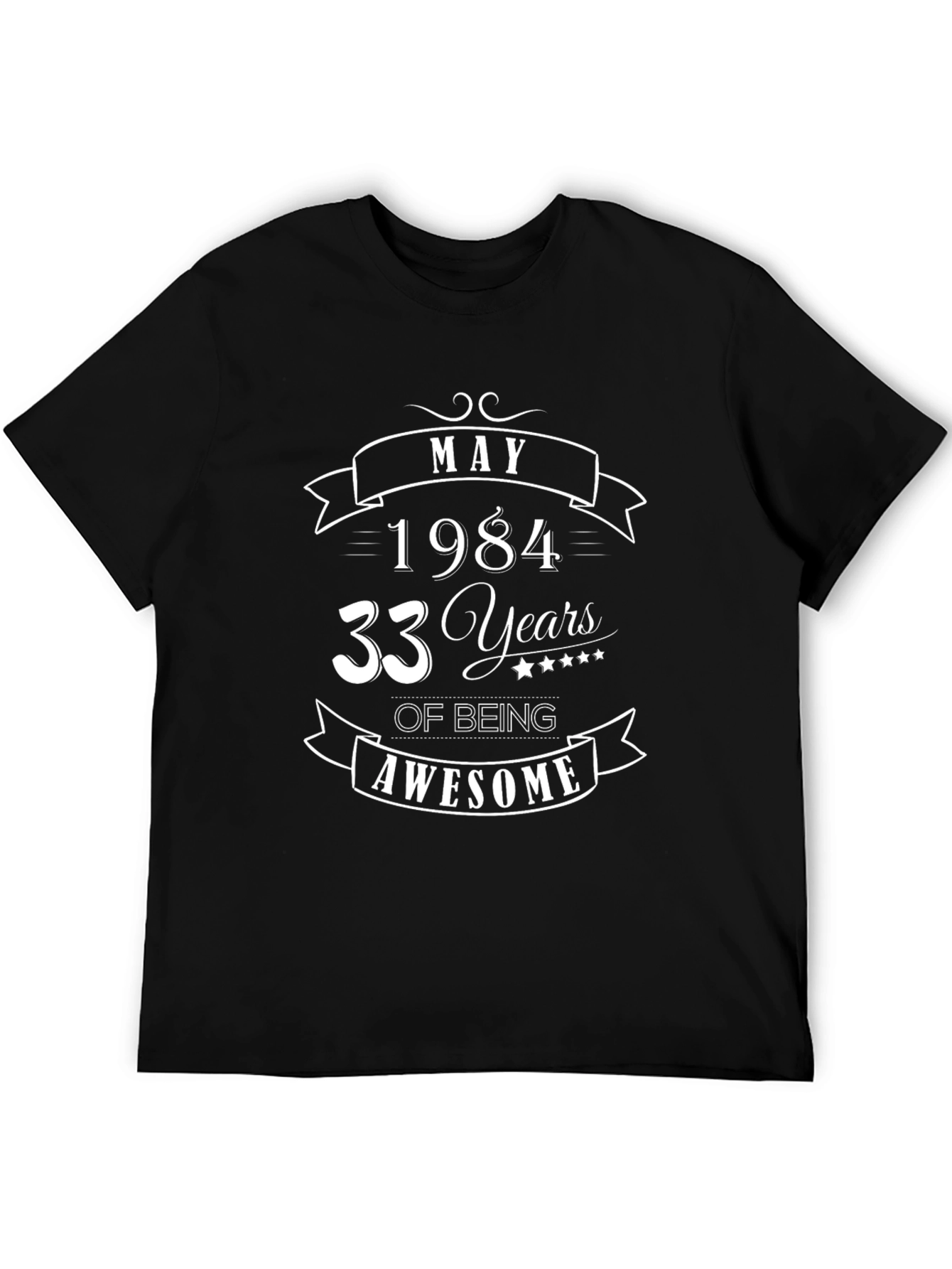 May 1984 33 Years Awesome Graphic T-Shirt