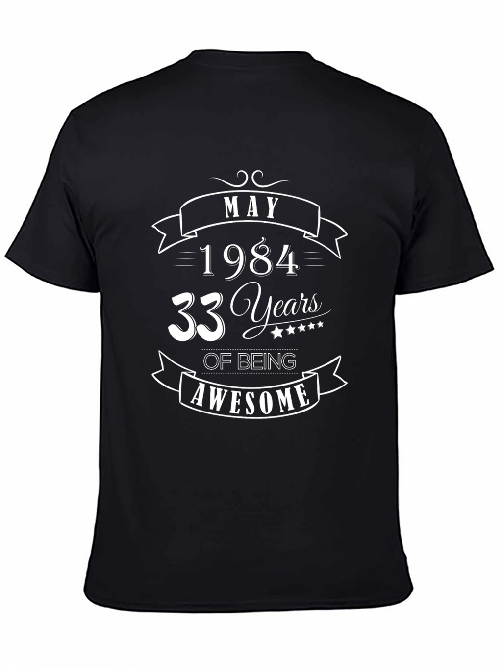May 1984 33 Years Awesome Graphic T-Shirt