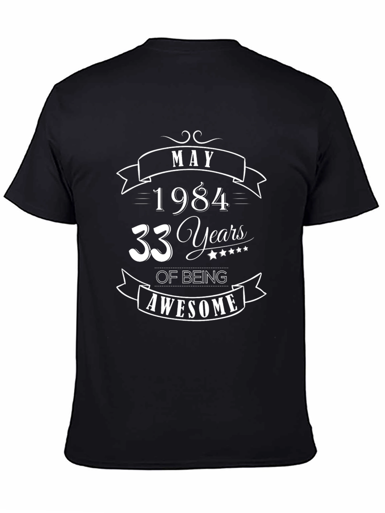 May 1984 33 Years Awesome Graphic T-Shirt