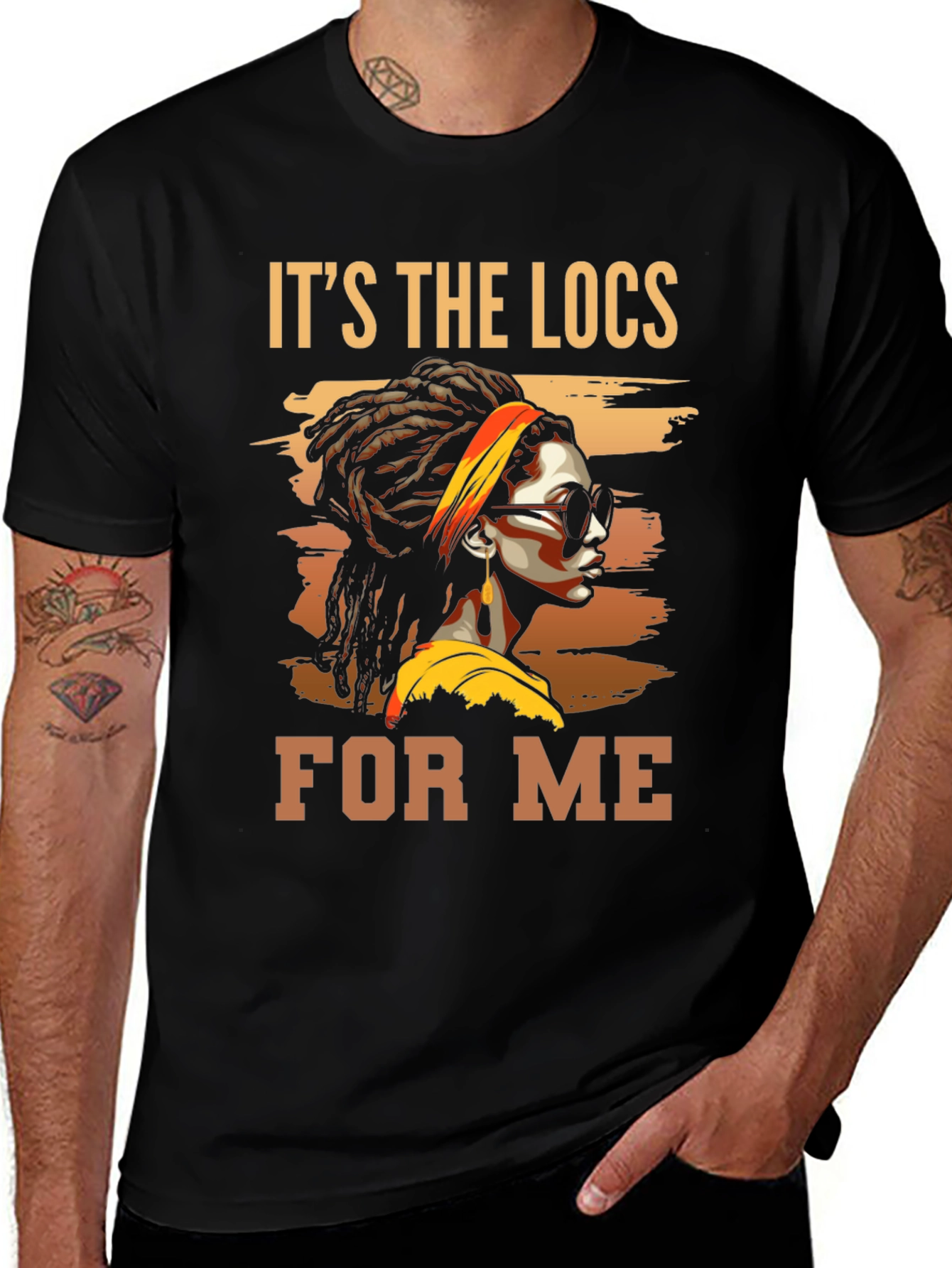 Its the Locs For Me Graphic Tee