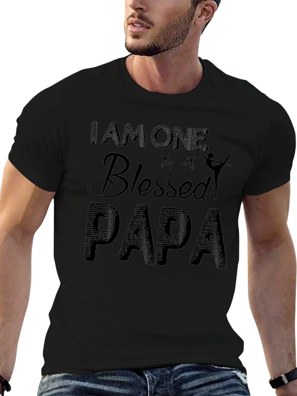 Blessed Papa T-Shirt - Dance Dad Tee