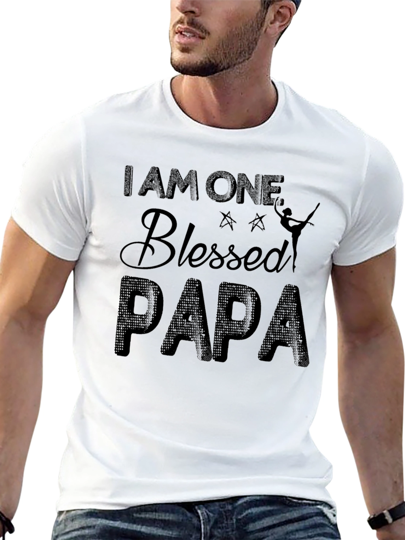 Blessed Papa T-Shirt - Dance Dad Tee