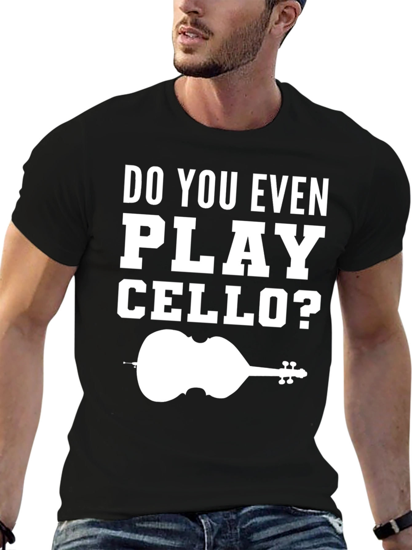 Do You Even Play Cello T-Shirt Music Lover Tee